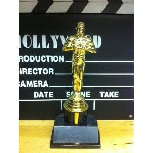Oscar statue prop