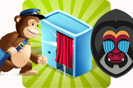 Mailchimp, Mandrill, Sparkbooth Logos