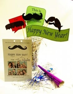 DIY New Year's Eve Photo Booth Props