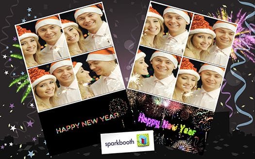 Sparkbooth New Year's Eve Theme